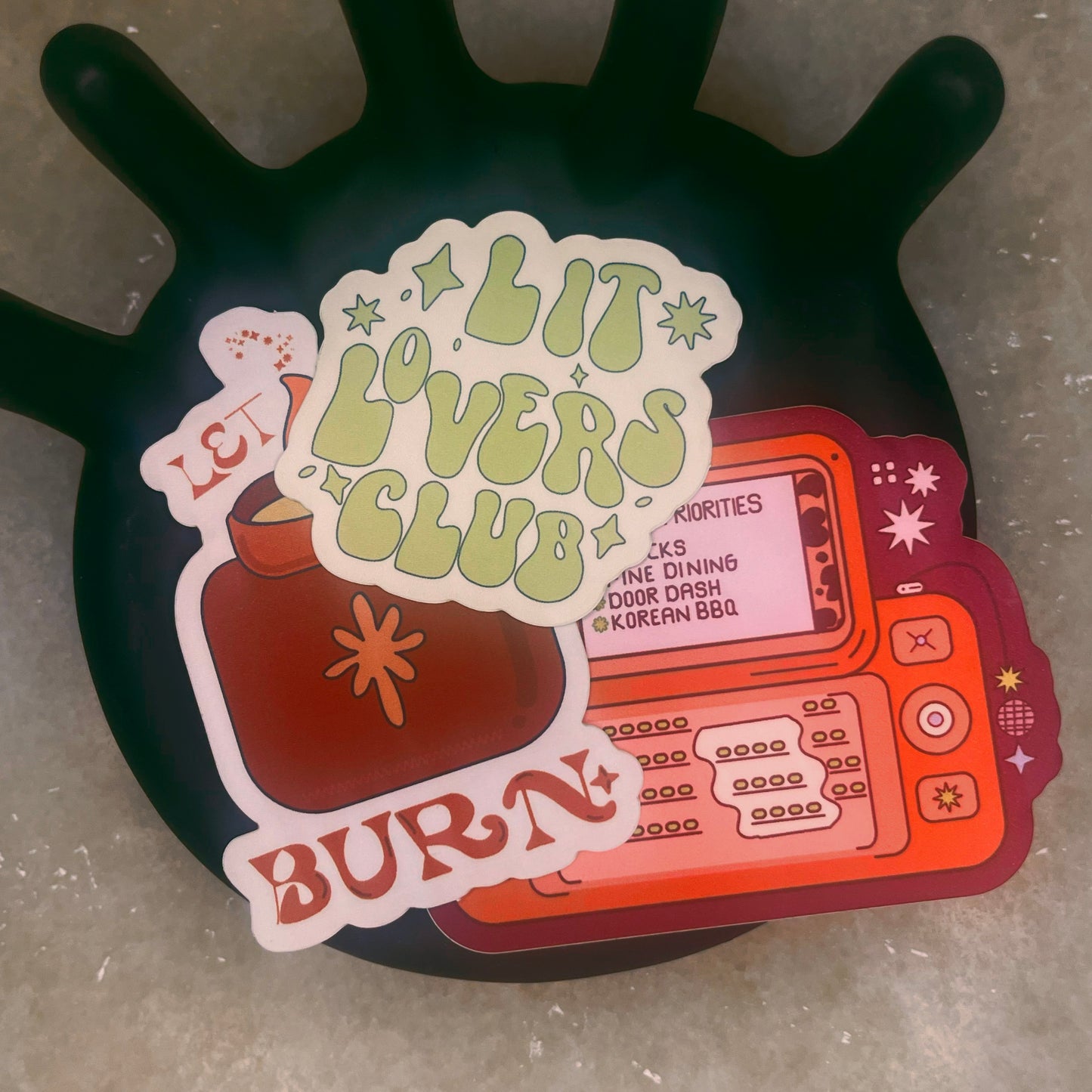 Lit Lovers Club Sticker
