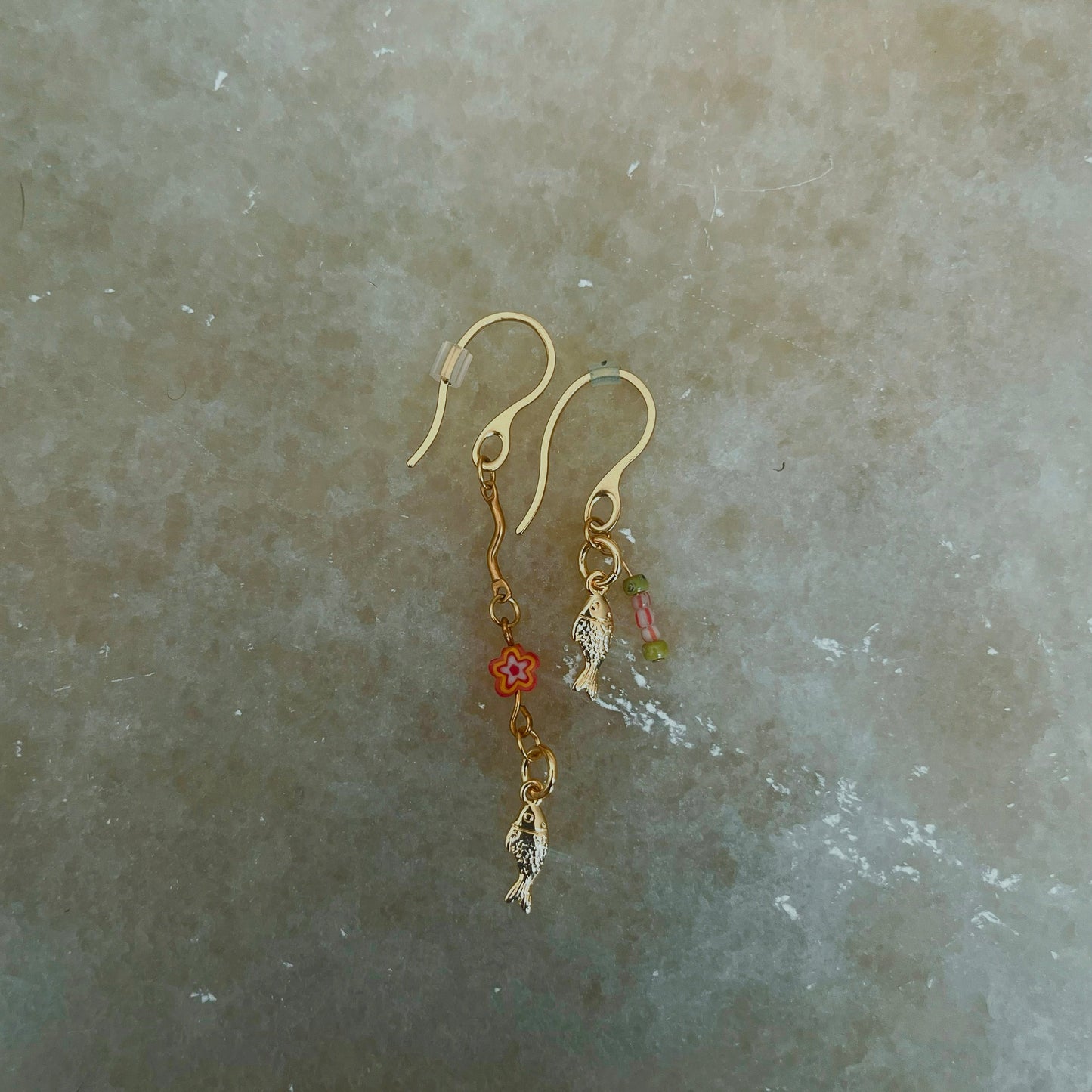 Sushi Roll Dangle Earrings