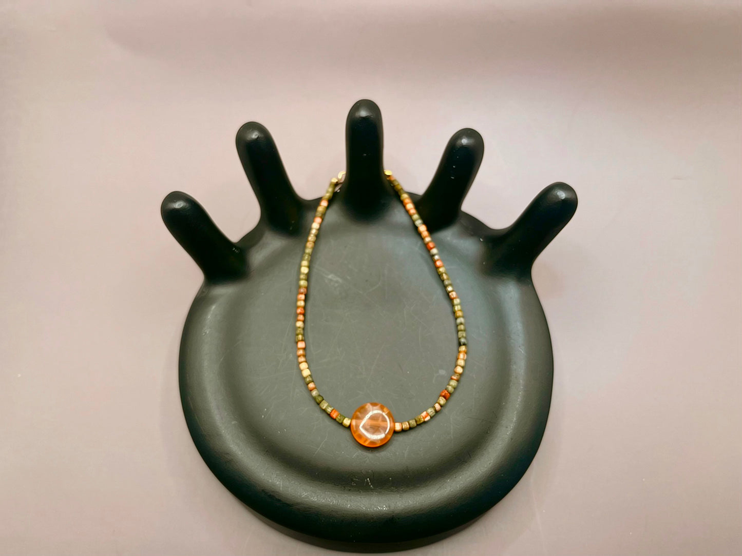 Papaya Anklet