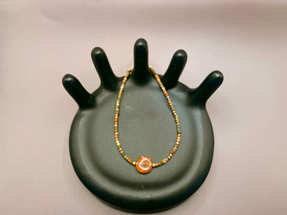 Papaya Anklet