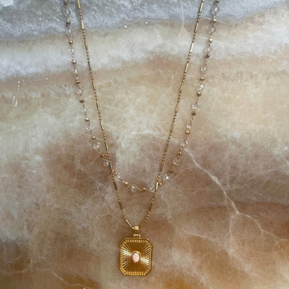 Inner Glow Pendent Necklace