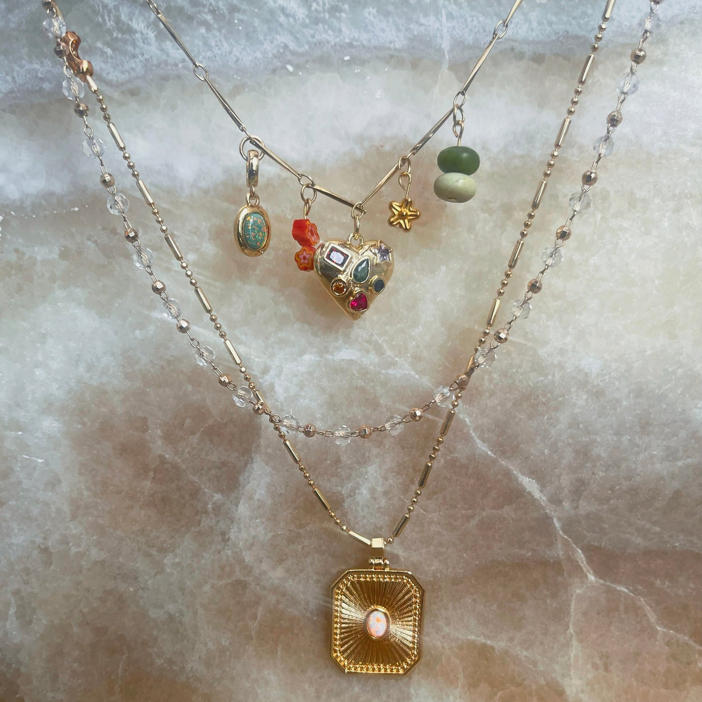 Inner Glow Pendent Necklace