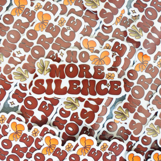 No More Silence Stickers