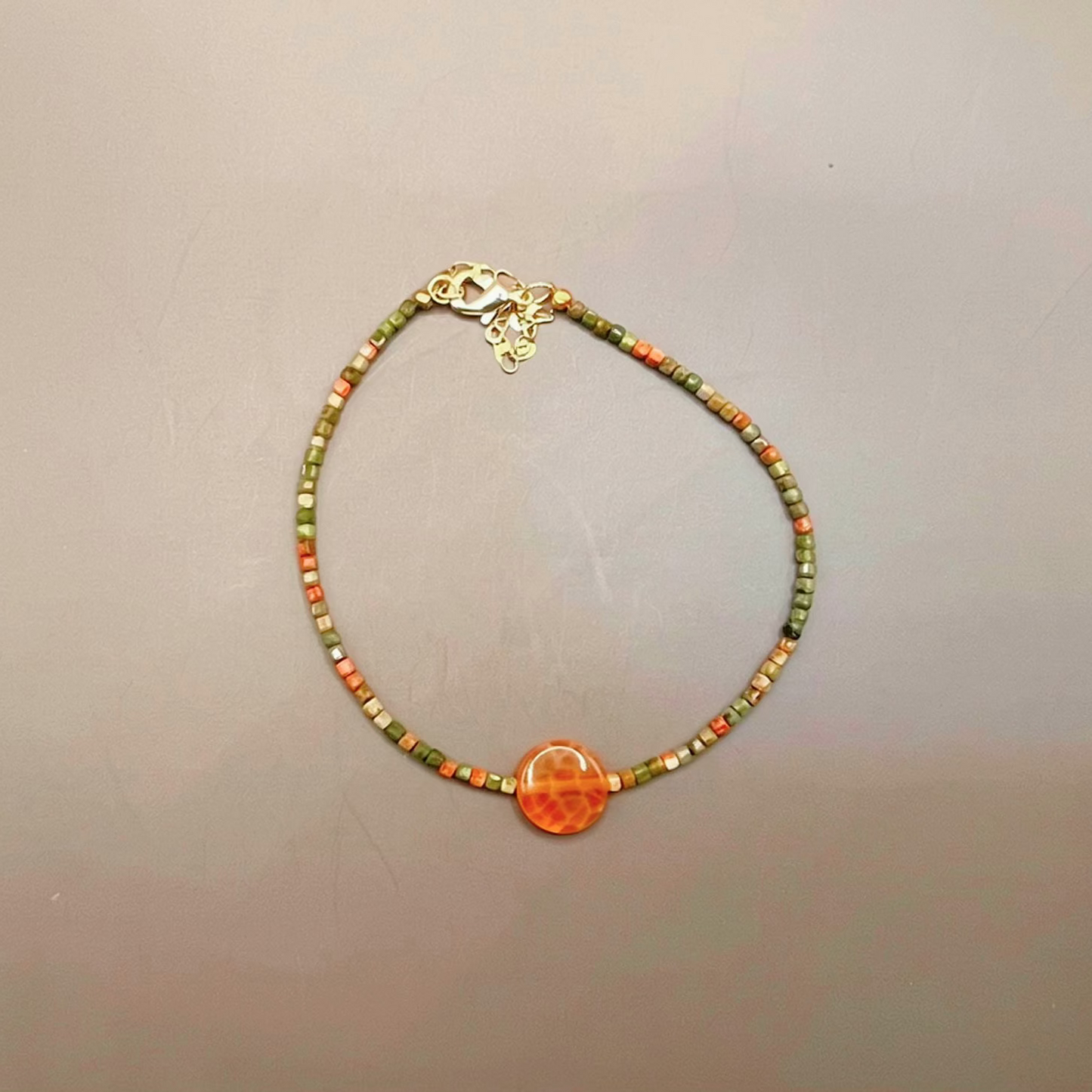 Papaya Anklet