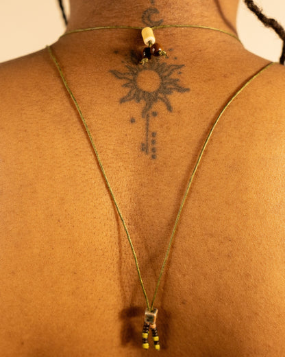 Synergy Cord Necklace stack