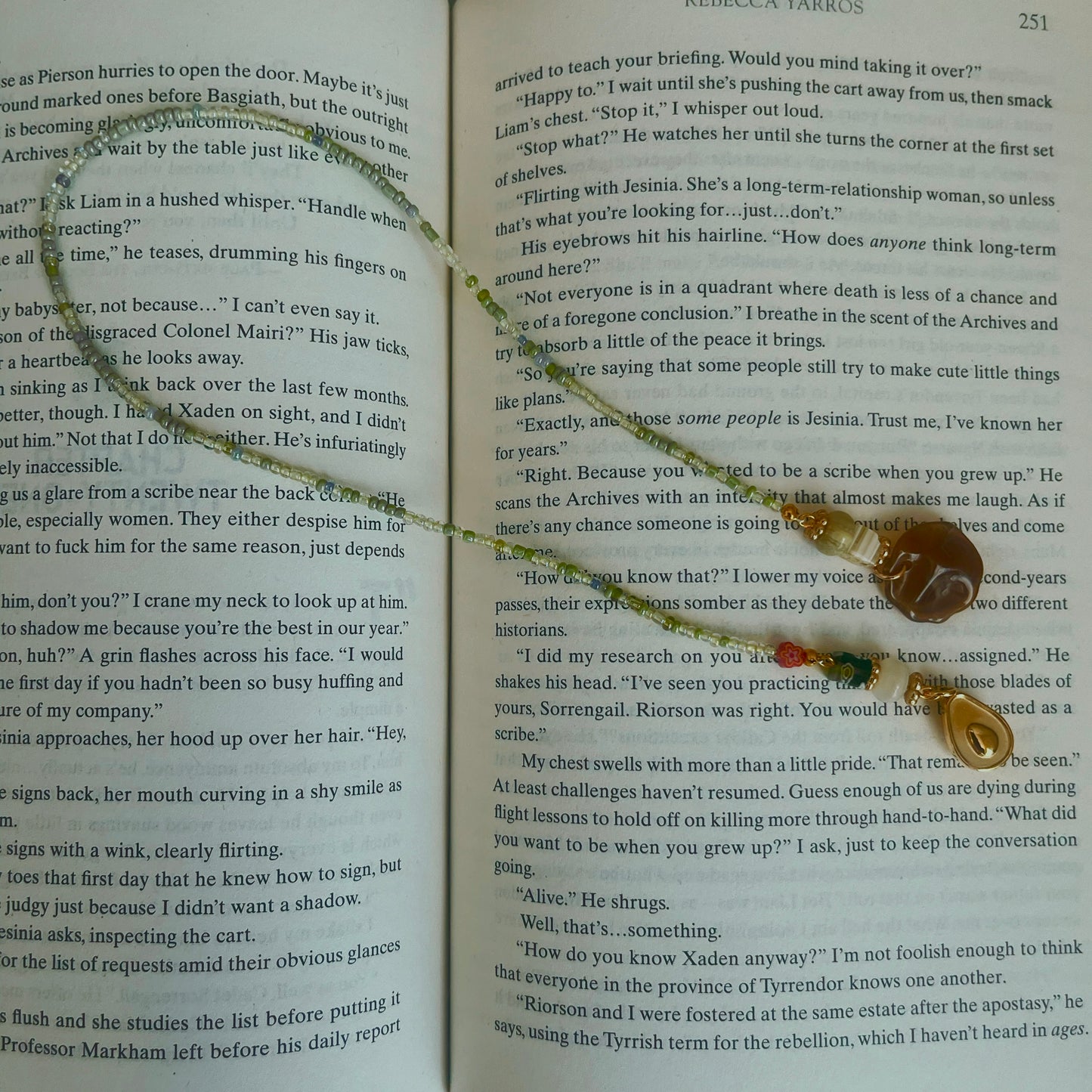 Verdant Balance Green Bookmark