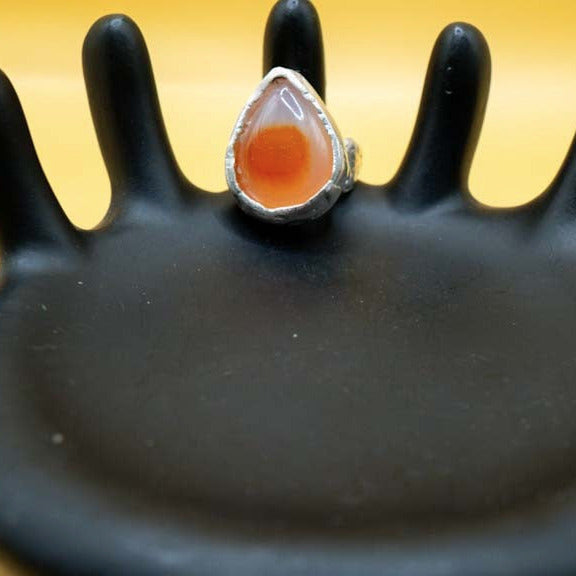 Cola Champagne Gem Ring