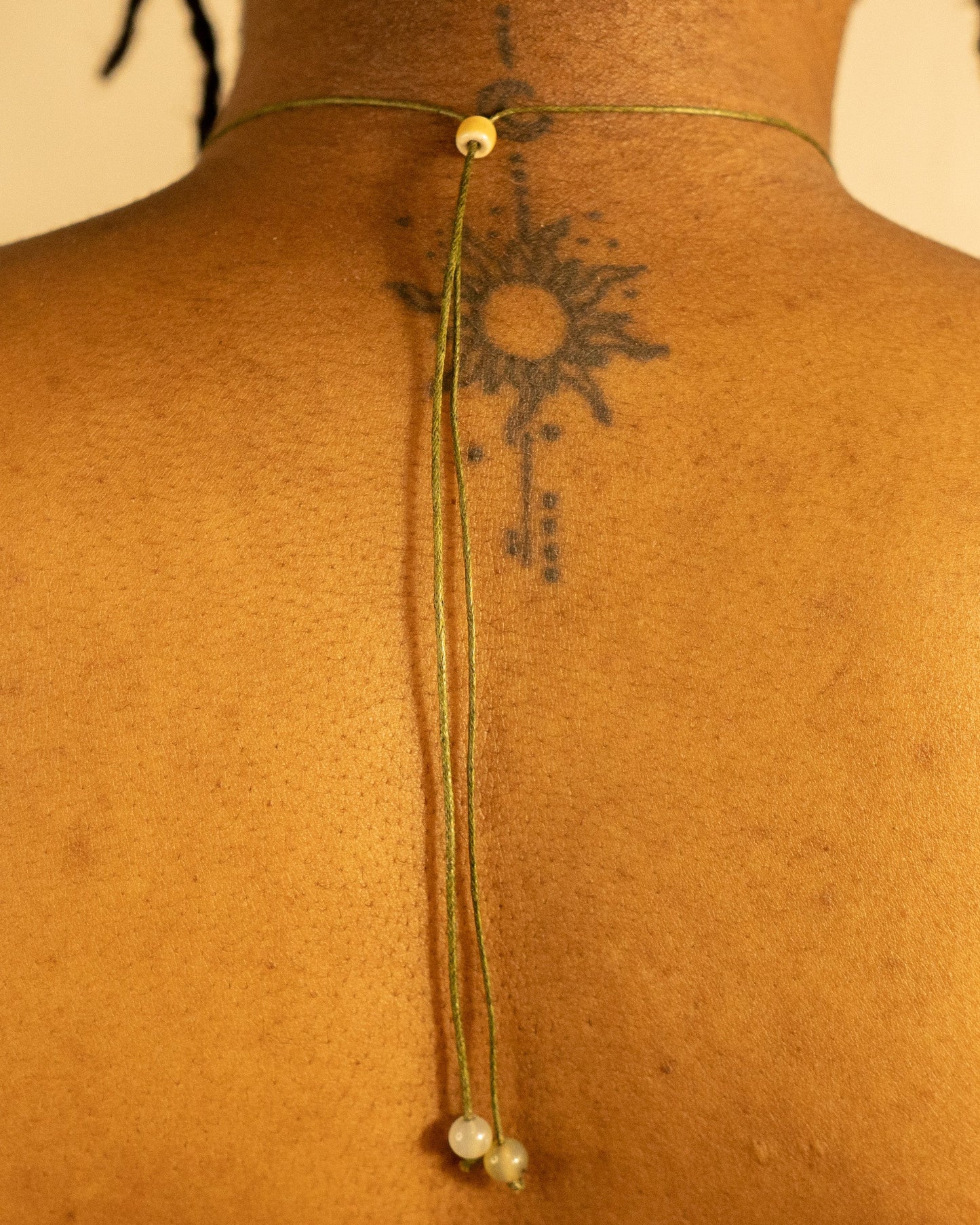 Expansion Cord  Necklace